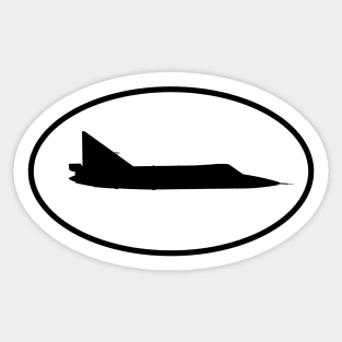 Convair F-102 Delta Dagger - Century Series Supersonic Fighter Jet Sticker